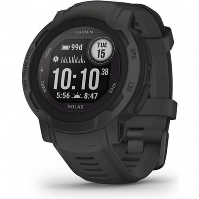Часы GARMIN INSTINCT 2 SOLAR GRAPHITE 010-02627-00