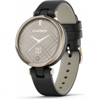 Часы GARMIN LILY EMEA CREAMGOLD BLACK LEATHER Часы GARMIN LILY EMEA CREAMGOLD BLACK LEATHER