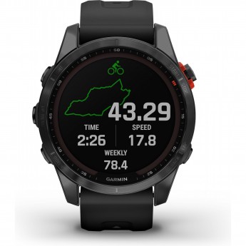 Часы GARMIN TACTIX DELTA SOLAR черный DLC с нейлоновым ремешком