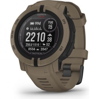 Часы-навигатор GARMIN INSTINCT 2 SOLAR TACTICAL EDITION коричневый Часы-навигатор GARMIN INSTINCT 2 SOLAR TACTICAL EDITION коричневый