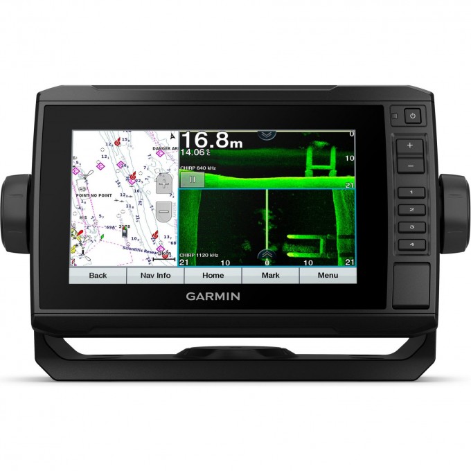 Картплоттер GARMIN ECHOMAP UHD 72SV с датчиком GT56UHD-TM 010-02518-01