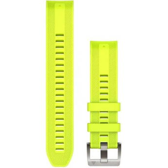Ремешок GARMIN QUICKFIT 22 для MARQ, ярко-желтый силиконовый Ремешок GARMIN QUICKFIT 22 для MARQ, ярко-желтый силиконовый