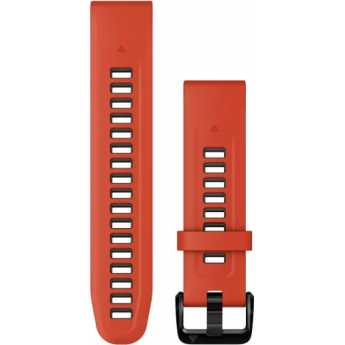 Ремешок GARMIN QUICKFIT FLAME RED/GRAPHITE (FENIX 7S PRO) Ремешок GARMIN QUICKFIT FLAME RED/GRAPHITE (FENIX 7S PRO)