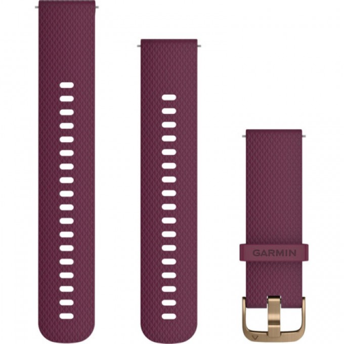 Ремешок сменный GARMIN VIVOMOVE HR , MERLOT-GOLD 010-12691-05