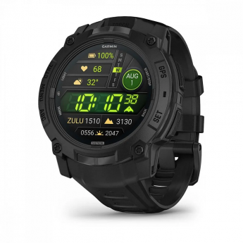 Смарт-часы GARMIN INSTINCT 3 (50 мм) AMOLED Tactical Edition черный с черным ремешком Смарт-часы GARMIN INSTINCT 3 (50 мм) AMOLED Tactical Edition черный с черным ремешком
