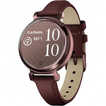 Смарт-часы GARMIN LILY 2 CLASSIC DARK BRONZE WITH MULBERRY LEATHER BAND