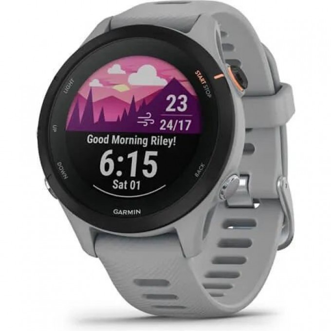 Умные часы GARMIN FORERUNNER 255S MUSIC светло-серый 010-02641-12